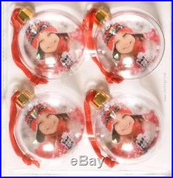 4x Shot2go Christmas Photo Baubles Make your own photo size 65mm Free P&P