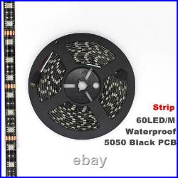 5050 5M RGB 300 LED SMD Flexible Light Strip Lamp Waterproof DC 12V TV Party Bar