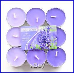 50×9pcs Unscented Tea Light Candles Holiday Christmas Party Wedding Decoration