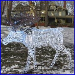 50 in. Pre-lit Moose Decoration, Plug-In 50 in. Pre-lit Moose Decoration, Plug-In