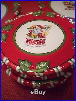 58 PC. CHRISTOPHER RADKO LETTERS TO SANTA CHRISTMAS DISH COLLECTION