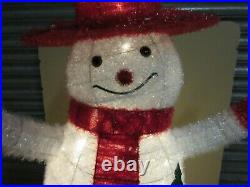 5FT Snowman LED Christmas Figure Character Decoration