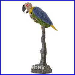 5FT Tall Dead Water Animated Talking & Moving LED Rotwing Parrot NEW