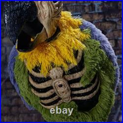 5FT Tall Dead Water Animated Talking & Moving LED Rotwing Parrot NEW