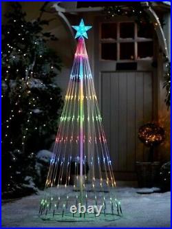5FT Waterfall LED Indoor/Outdoor Christmas Tree Light LED Lights Decoration