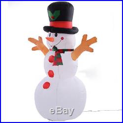 5Ft Airblown Inflatable Christmas Snowman Gemmy Decor Lighted Lawn Yard Outdoor