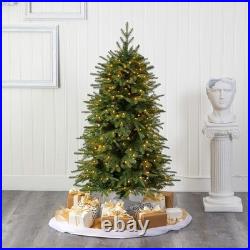 5Ft. Vancouver Fir Natural Look Artificial Christmas Tree with 350 Clear LED Lig 5Ft. Vancouver Fir Natural Look Artificial Christmas Tree with 350 Clear LED Lig