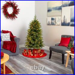 5Ft. Vancouver Fir Natural Look Artificial Christmas Tree with 350 Clear LED Lig