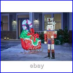 5.2 Ft Tall Nutcracker Soldier Holiday Yard Christmas Decoration Indoor Outdoor