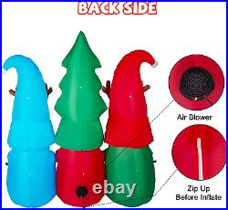 5.3 FT High Gnome Christmas Inflatables, Inflatable Christmas Decoration Outdoor