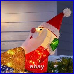 5.5 FT Led Lighted Holiday Outdoor Indoor Christmas Yard Decoration Display NEW