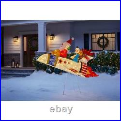 5.5 FT Led Lighted Holiday Outdoor Indoor Christmas Yard Decoration Display NEW