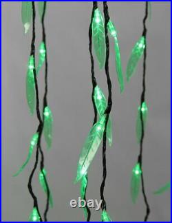 5.5 FT Weeping Willow Tree 200 LED Lights Decor Outdoor Deck Patio Adjustable