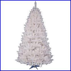 5.5' Ft. Pre-Lit Sparkle White Spruce Artificial Christmas Tree Clear LED