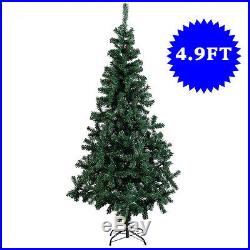 5 Ft Artificial PVC Christmas Tree withStand Holiday Season Indoor Outdoor Green