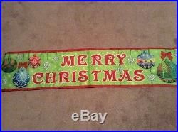 5-Ft. LED Holiday Banner Yard Christmas Seasonal Holiday Home Décor New