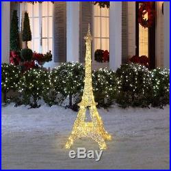 5 Ft Lighted Paris Eiffel Tower Christmas Outdoor Yard Decor FREE SHIPPING