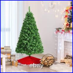 5 Ft Pre-lit Artificial Christmas Tree, Premium Fiber Optic Christmas Tree, H