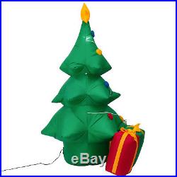 5 Inflatable Christmas Tree Yard Lawn Patio Decoration Air Blown Outdoor Indoor
