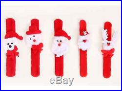 5 Style Santa Claus Circle Bracelet Christmas Jewelry Xmas Gift Party Decoration