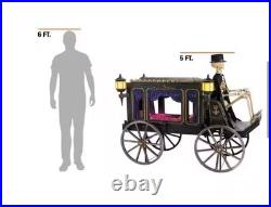 5 ft. Grave & Bones Animated LED Hearse NEW UNOPPENED IN HAND Home Depot 5 ft. Grave & Bones Animated LED Hearse NEW UNOPPENED IN HAND Home Depot