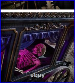 5 ft. Grave & Bones Animated LED Hearse NEW UNOPPENED IN HAND Home Depot 5 ft. Grave & Bones Animated LED Hearse NEW UNOPPENED IN HAND Home Depot