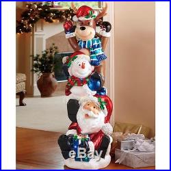 5ft Indoor/Outdoor LED Christmas Stacking Decoration Xmas Lights Ornament New