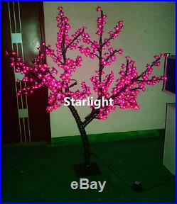 5ft LED Artificial Cherry Blossom Tree Christmas Light 432pcs LEDs Outdoor Use