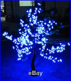 5ft LED Cherry Blossom Tree Outdoor Pathway Garden Display Holiday Light Decor