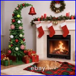 5ft Prelit Green Grinch Christmas Tree Decorations-150 Dual-Color LED Lights