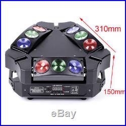 60W Moving Head Light Spider Beam Light DJ DMX512 Auto Rotating Sound Control