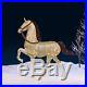 60 Champagne Glitter String Horse with 240 LED Lights, Christmas Holiday Decor