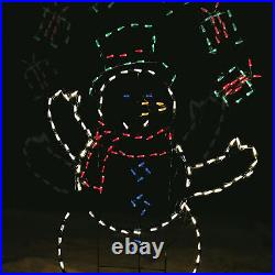 60 In Pro-Line LED Animation Juggling Snowman Christmas Decoration (Open Box)