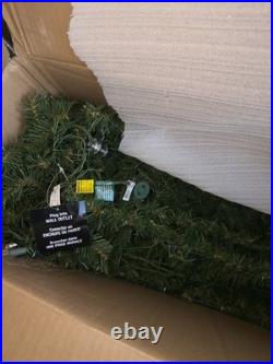 60 in. Pre-Lit Norwood Fir Wreath with Clear Lights, Plug-In