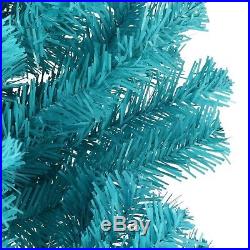 6FT Artificial Turquoise Christmas Tree Artificial Indoor Xmas Decoration Tree