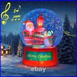 6FT Christmas Inflatables Snow Globe 2025 NEW LED Outdoor Decoration