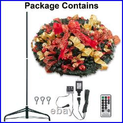 6FT Christmas Tree with 200 LED Lights Quick Pop-up Christmas Tree with Remote