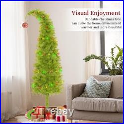 6FT Grinch Christmas Tree with Flexible Branches Green Monster Xmas Decoration 6FT Grinch Christmas Tree with Flexible Branches Green Monster Xmas Decoration
