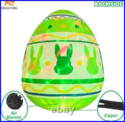 6FT Height Easter Inflatables Outdoor Decorations Inflatable Colorful Easter Egg