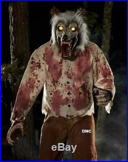 6FT Werewolf Limb Ripper Animatronic Animated Halloween Decor Prop Haunted House