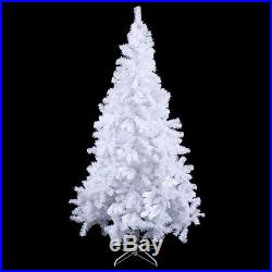 6Ft Artificial PVC Christmas Tree WithStand Holiday Season Indoor Outdoor White