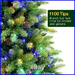6.5 Ft Prelit Christmas Tree, Artificial Christmas Tree with 350 Color Changing