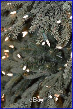 6.5' Lake Shore Blue Spruce Artificial Christmas Tree with Clear LED Lights