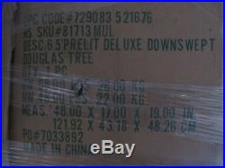 6.5 Prelit Deluxe Downswpt Douglas Tree from Hammacher Schlemmer
