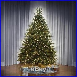 6.5' Slim Clear/Multicolor World's Best Dual Light Balsam Fir Christmas Tree