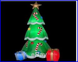 6.5 ft. H GEMMY Inflatable Christmas Tree with Gifts-NEW