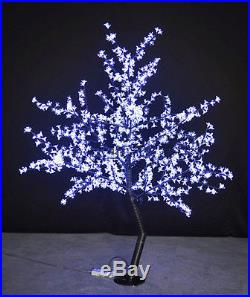 6.5ft 1,008pcs LED Cherry Blossom Tree Christmas Home Holiday Light White Decor
