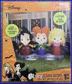 6.5ft Disney Hocus Pocus Sanderson Sisters Halloween Inflatable HomeDepot NEW