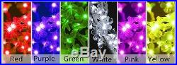6.6Ft 1248 Pcs LED Cherry Blossom Tree Holiday Christmas Wedding Garden Light