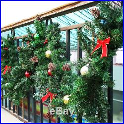 6/6.5/7/8 FT Xmas Christmas Tree Outdoor Artifical Wall Door Decoration Wreath